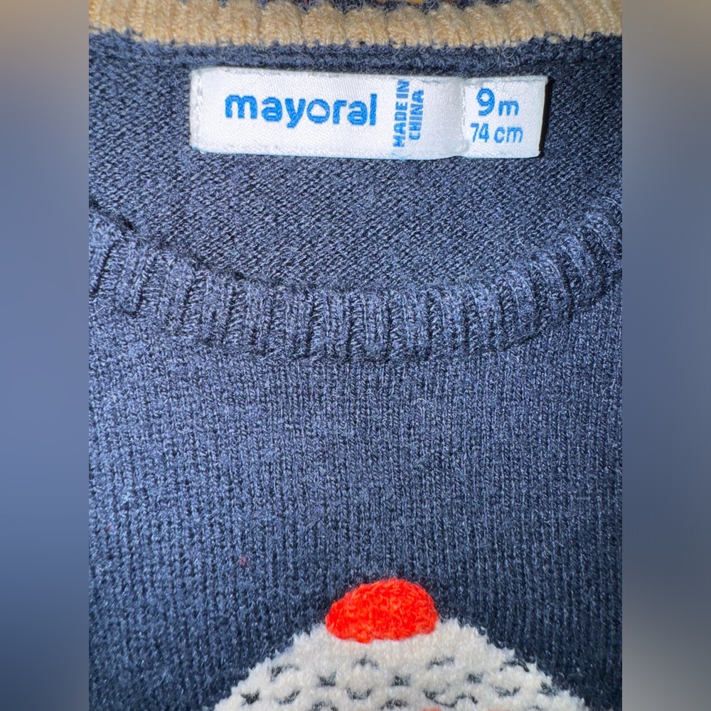 Mayoral Fox toddler sweater - Picture 4 of 5